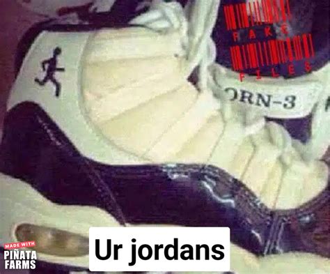 fake jordan shoes funny|hilarious jordans memes.